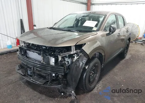 2025 Nissan Kicks S Intelligent Awd from USA, damaged, VIN 3N8AP6BB1SL318902